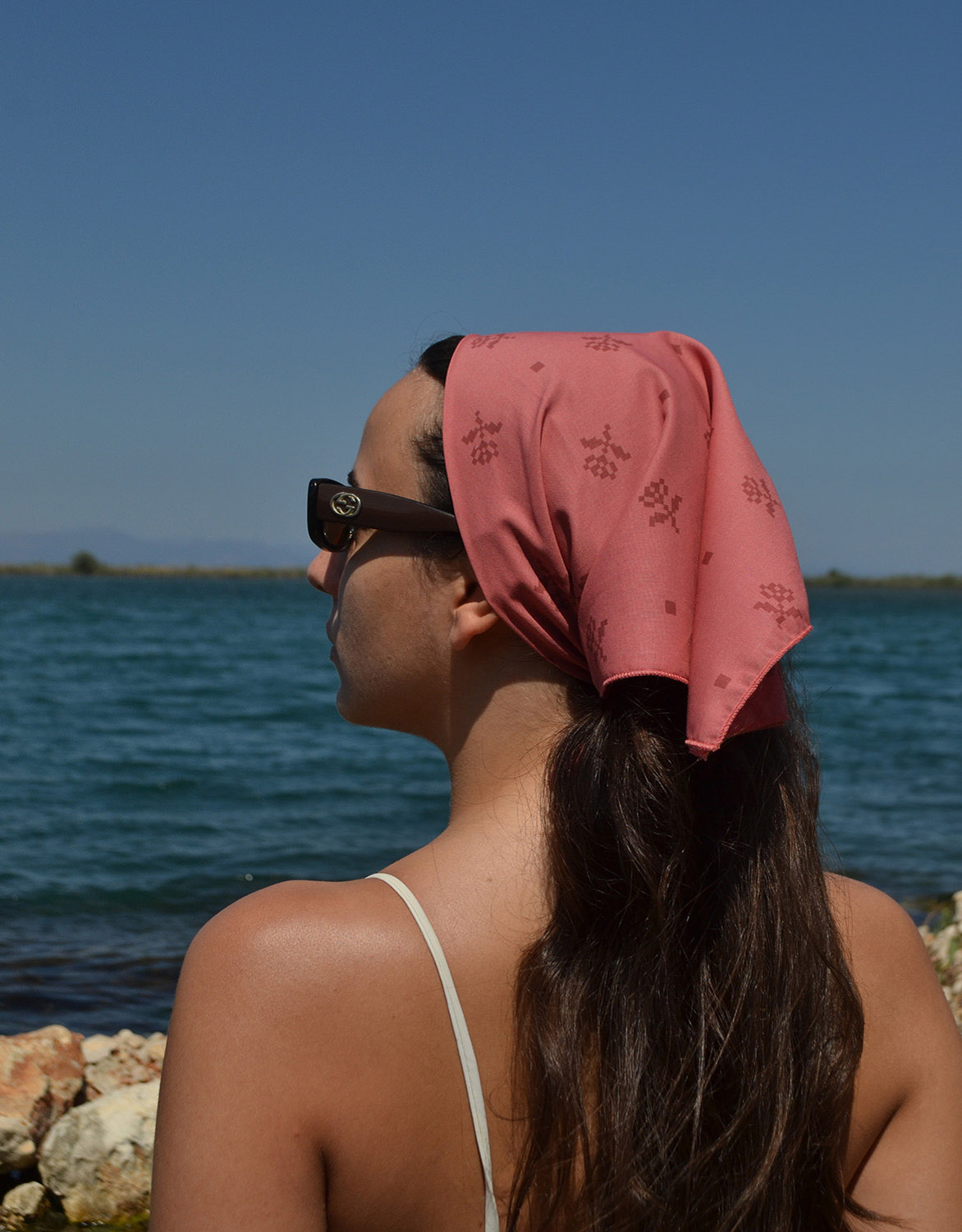Ploumia scarf pink