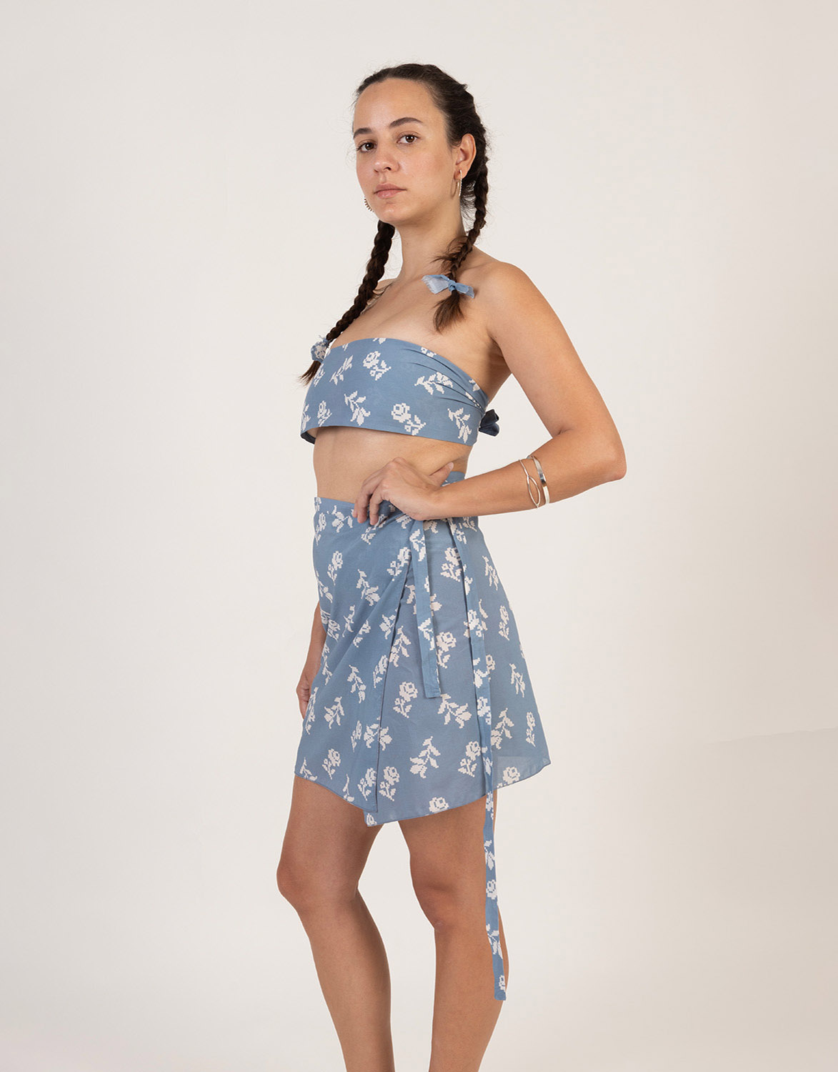 Ploumia skirt blue